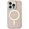 Image de Guess GUHMN61HCMCGP iPhone 11 / Xr 6.1" ró owy/pink hardcase Glitter Gold MagSafe (Apple iPhone 11, Apple iPhone XR), Coque pour téléphone portable, Or, Pink