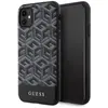 Image de Guess GUHMN61HGCFSEK iPhone 11 / Xr 6.1" czarny/black hardcase GCube Stripes MagSafe (Apple iPhone 11), Coque pour téléphone portable, Noir