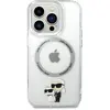 Image de Karl Lagerfeld KLHMP13LHNKCIT iPhone 13 Pro 6,1" étui rigide transparent Iconic Karl&Choupette Magsafe (Apple iPhone 13 Pro), Coque pour téléphone portable, Transparent