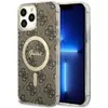 Image de Guess GUHMP13XH4STW iPhone 13 Pro Max 6.7" br?zowy/brown hardcase 4G MagSafe (Apple iPhone 13 Pro Max), Coque pour téléphone portable, Marron