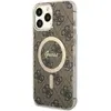Image de Guess GUHMP14XH4STW iPhone 14 Pro Max 6.7" br?zowy/brown hardcase 4G MagSafe (Apple iPhone 14 Pro Max), Coque pour téléphone portable, Marron