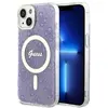 Image de Guess GUHMP14SH4STU iPhone 14 6.1" pourpre/pourpre hardcase 4G MagSafe (Apple iPhone 14), Coque pour téléphone portable, Violet