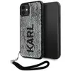 Image de Karl Lagerfeld KLHCN61PSQRKS iPhone 11 / Xr 6,1" srebrny/argent hardcase Sequins Cord (Apple iPhone 11, Apple iPhone XR), Coque pour téléphone portable, Argent