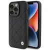 Image de BMW BMHCP15X22RQDK iPhone 15 Pro Max 6.7" czarny/black Cuir matelassé (Apple iPhone 15 Pro Max), Coque pour téléphone portable, Noir