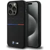Image de BMW BMHMP15L22SMPK iPhone 15 Pro 6.1" czarny/black hardcase M Silicone Pattern MagSafe (Apple iPhone 15 Pro), Coque pour téléphone portable, Noir