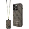 Image de Guess GUHCP13LP4TDSCPW iPhone 13 Pro / 13 6.1" br zowy/brown hardcase Crossbody 4G Metal Logo (Apple iPhone 13, Apple iPhone 13 Pro), Coque pour téléphone portable, Marron