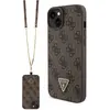 Image de Guess GUHCP15MP4TDSCPW iPhone 15 Plus 6.7" br zowy/brown hardcase Crossbody 4G Metal Logo (Apple iPhone 14 Plus, Apple iPhone 15 Plus), Coque pour téléphone portable, Marron