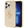 Image de Guess GUHCP14LHG4SGD iPhone 14 Pro 6.1" z oty/gold hardcase Glitter Script Big 4G (Apple iPhone 14 Pro), Coque pour téléphone portable, Or