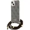 Image de Guess IML 4G étui à bandoulière pour Apple iPhone 15 - marron (Apple iPhone 13, Apple iPhone 14, Apple iPhone 15), Coque pour téléphone portable, Marron