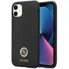 Image de Guess GUHCN614DGPK iPhone 11 / Xr 6.1" czarny/black hardcase Silicone Logo Strass 4G (Apple iPhone 11, Apple iPhone XS), Coque pour téléphone portable, Noir