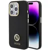 Image de Guess GUHCP15LM4DGPK iPhone 15 Pro 6.1" czarny/black hardcase Silicone Logo Strass 4G (Apple iPhone 15 Pro), Coque pour téléphone portable, Noir