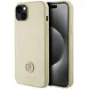 Image de Guess GUHCP15SPS4DGPD iPhone 15 6.1" z oty/gold hardcase cuir 4G métal logo strass (Apple iPhone 13, Apple iPhone 14, Apple iPhone 15), Coque pour téléphone portable, Or