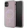 Image de Guess GUHMN61PSAHMCP iPhone 11 / Xr 6.1" ró owy/pink hardcase Saffiano MagSafe (Apple iPhone 11), Coque pour téléphone portable, Pink, Rose