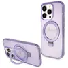 Image de Guess GUHMP13XHRSGSU iPhone 13 Pro Max 6.1" fioletowy/pourpre hardcase Ring Stand Script Glitter MagS (Apple iPhone 13 Pro Max), Coque pour téléphone portable, Violet