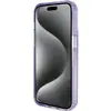 Image de Guess GUHMP15LHRSGSU iPhone 15 Pro 6.1" fioletowy/pourpre hardcase Ring Stand Script Glitter MagSafe (Apple iPhone 15 Pro), Coque pour téléphone portable, Violet