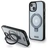 Image de Tumi TUHMP15SSSFC iPhone 15 / 14 / 13 6.1" bia y/white hardcase Transparent Ring Stand Magsafe (Apple iPhone 13, Apple iPhone 14, Apple iPhone 15), Coque pour téléphone portable, Transparent, Blanc