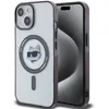 Image de Karl Lagerfeld IML Choupette Head MagSafe - Coque iPhone 15 Pro (Transparente)
