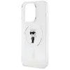 Image de Coque pour iPhone 15 Pro Modèle IML Ikonik Compatible MagSafe Karl Lagerfeld Transparent