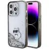 Image de Karl Lagerfeld KLHCP15XLKCNSK iPhone 15 Pro Max 6.7" étui rigide transparent paillettes liquides Choupette (Apple iPhone 15 Pro Max), Coque pour téléphone portable, Transparent