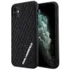 Image de Karl Lagerfeld KLHCN613DMKRLK iPhone 11 / Xr 6.1" czarny/black hardcase 3D Rubber Multi Logo (Apple iPhone 11, Apple iPhone XR), Coque pour téléphone portable, Noir