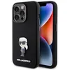 Image de Coque pour iPhone 15 Pro - Karl Lagerfeld Silicone (KLHCP15LSMHMHKKNPK) - Ikonik