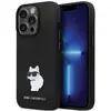 Image de Karl Lagerfeld KLHCP13LSMHCNPK iPhone 13 Pro / 13 6.1" czarny/black hardcase Silicone C Metal Pin (Apple iPhone 13, Apple iPhone 13 Pro), Coque pour téléphone portable, Noir