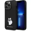 Image de Karl Lagerfeld KLHCP14LSMHCNPK iPhone 14 Pro 6.1" czarny/black hardcase Silicone C Metal Pin (Apple iPhone 14 Pro), Coque pour téléphone portable, Noir