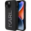 Image de Karl Lagerfeld KLHCP15S3DMBKCK iPhone 15 6.1" czarny/black hardcase 3D Rubber Glitter Logo (Apple iPhone 13, Apple iPhone 14, Apple iPhone 15), Coque pour téléphone portable, Noir