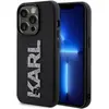 Image de Karl Lagerfeld KLHCP15L3DMBKCK iPhone 15 Pro 6.1" czarny/black hardcase 3D Rubber Glitter Logo (Apple iPhone 15 Pro), Coque pour téléphone portable, Noir