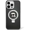 Image de Karl Lagerfeld KLHMP15LHMRSKHK iPhone 15 Pro 6.1" czarny/black hardcase Ring Stand Karl Head MagSafe (Apple iPhone 15 Pro), Coque pour téléphone portable, Noir