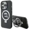 Image de Karl Lagerfeld KLHMP15XHMRSKHK iPhone 15 Pro Max 6.7" czarny/black hardcase Ring Stand Karl Head Mag (Apple iPhone 15 Pro Max), Coque pour téléphone portable, Noir