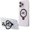 Image de Karl Lagerfeld KLHMP15LHMRSKHH iPhone 15 Pro 6.1" bia y/white hardcase Ring Stand Karl Head MagSafe (Apple iPhone 15 Pro), Coque pour téléphone portable, Blanc
