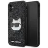 Image de Karl Lagerfeld KLHCN61G2CPK iPhone 11 / Xr 6.1" czarny/black hardcase Glitter Choupette Patch (Apple iPhone 11, Apple iPhone XR), Coque pour téléphone portable, Noir