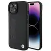 Image de BMW BMHCP15MSLLBK iPhone 15 Plus 6.7" czarny/black Tampon en cuir chaud (Apple iPhone 15 Plus), Coque pour téléphone portable, Noir