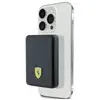 Image de Ferrari Powerbank FEPB5MNCAK 15W 5000mAh czarny/black Metal Logo MagSafe (5000 mAh, 15 W, 18.50 Wh), Chargeur de secours, Noir