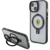 Image de Ferrari FEHMP15MUSCAH iPhone 15 Plus / 14 Plus 6.7" transparent hardcase Ring Stand 2023 Collection (Apple iPhone 14 Plus, Apple iPhone 15 Plus), Coque pour téléphone portable, Transparent