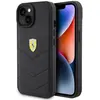 Image de Ferrari FEHCP15SRDUK iPhone 15 6.1" czarny/black hardcase Quilted Metal Logo (Apple iPhone 15), Coque pour téléphone portable, Noir