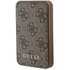 Image de Guess Powerbank 15W GUPB5LP4GEGW 5000mAh br zowy/brown 4G Leather Metal Logo (5000 mAh, 15 W, 18.50 Wh), Chargeur de secours, Marron