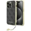 Image de Guess GUHCP15LGF4GGR iPhone 15 Pro 6.1" szary/grey hardcase 4G Charms Collection (Apple iPhone 15 Pro), Coque pour téléphone portable, Gris