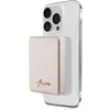 Image de Guess Powerbank indukcyjny 15W GUPBM5ALGSGD 5000mAh z oty/gold MagSafe Metal Script Logo (5000 mAh, 15 W, 19.25 Wh), Chargeur de secours, Or