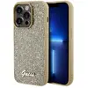 Image de Guess GUHCP14LPMSDGSD iPhone 14 Pro 6.1" z oty/gold hardcase Disco Metal Script (Apple iPhone 14 Pro), Coque pour téléphone portable, Or