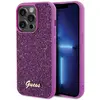Image de Guess GUHCP15LPMSDGSF iPhone 15 Pro 6.1" fuksja/fuschia hardcase Disco Metal Script (Apple iPhone 15 Pro), Coque pour téléphone portable, Pink