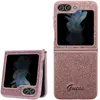 Image de Guess Glitter Flakes Case pour F731B Samsung Galaxy Z Flip5 - rose (Samsung Galaxy Z Flip5), Coque pour téléphone portable, Pink