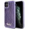 Image de Guess GUHCN61PSFDGSU iPhone 11 / Xr 6.1" fioletowy/pourpre hardcase Sequin Script Metal (Apple iPhone 11), Coque pour téléphone portable, Violet