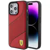 Image de Ferrari FEHCP15LPWAR iPhone 15 Pro 6.1" czerwony/red hardcase Perforated Waves Metal Logo (Apple iPhone 15 Pro), Coque pour téléphone portable, Rouge