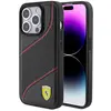 Image de Ferrari FEHCP15LPWAK iPhone 15 Pro 6.1" czarny/black hardcase Perforated Waves Metal Logo (Apple iPhone 15 Pro), Coque pour téléphone portable, Noir