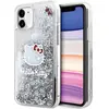 Image de Hello Kitty HKHCN61LIKHET iPhone 11 / Xr 6.1" srebrny/argent hardcase Liquid Glitter Charms Kitty He (Apple iPhone 11, Apple iPhone XR), Coque pour téléphone portable, Gris, Argent