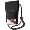 Image de Hello Kitty Torebka HKOWBPSCKEK czarny/black Leather Hiding Kitty Cord, Bandoulière pour smartphone, Noir