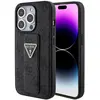 Image de Guess GUHCP15XPGS4TDK iPhone 15 Pro Max 6.7" czarny/black hardcase Grip Stand 4G Triangle Strass (Apple iPhone 15 Pro Max), Coque pour téléphone portable, Noir