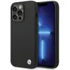 Image de BMW BMHCP15XSILBK iPhone 15 Pro Max 6.7" czarny/black Silicone Metal Logo (Apple iPhone 15 Pro Max), Coque pour téléphone portable, Noir